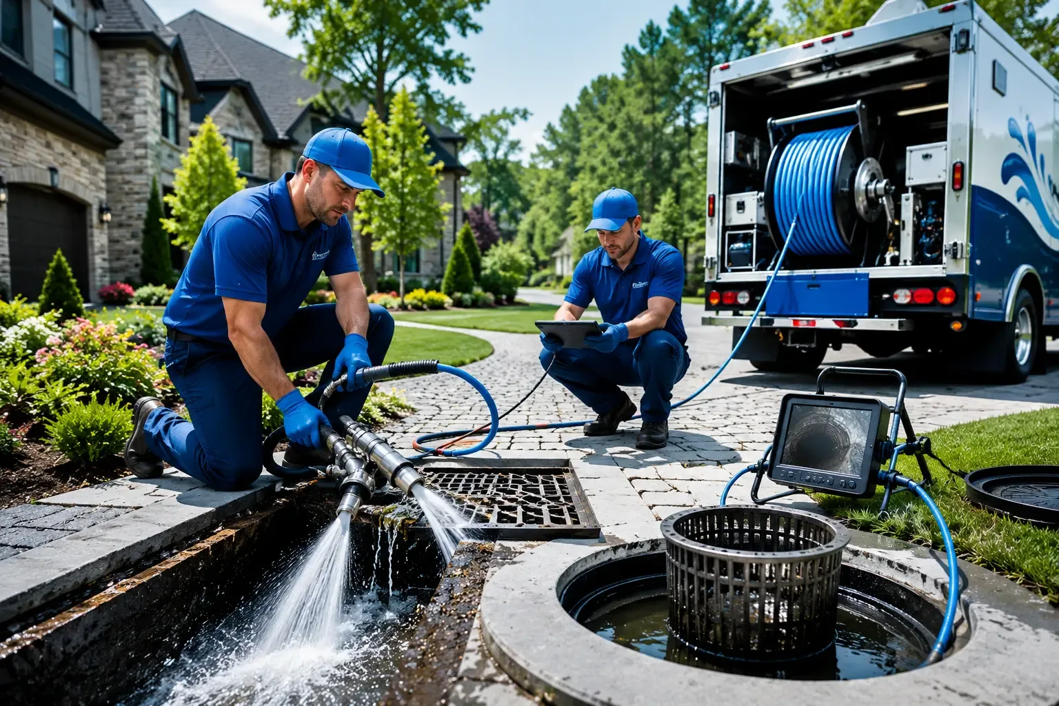 Local outdoor drain cleaning professionals in Armstrong Creek, WI