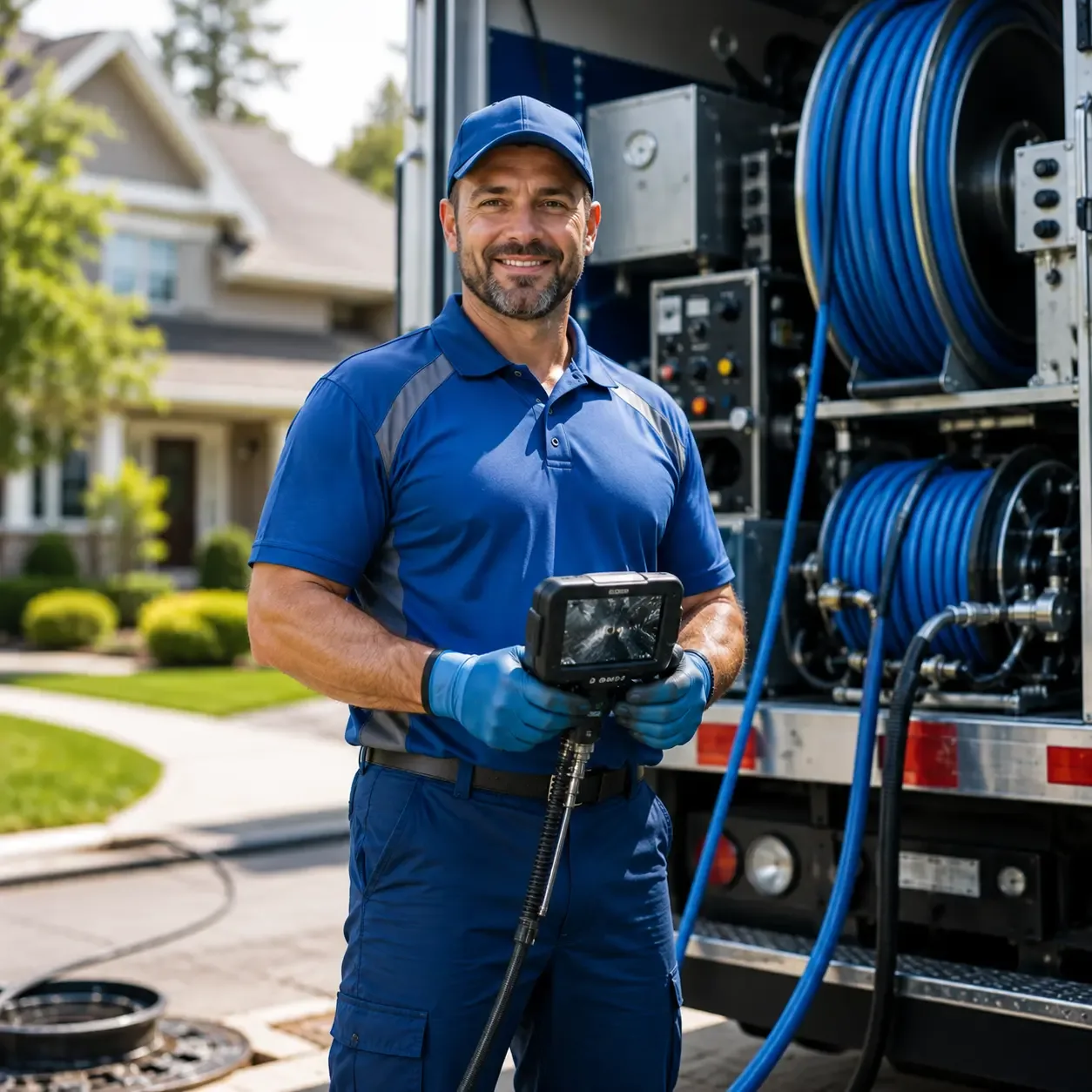 Local outdoor drain cleaning specialists in Armstrong Creek, WI